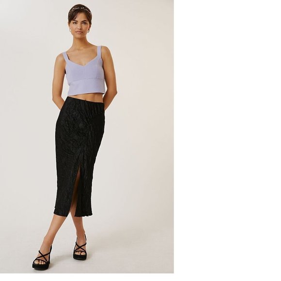 Anthropologie NEW Maeve  Cashmere Cropped Tank NWT - Picture 2 of 8